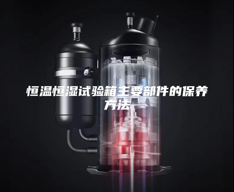 恒溫恒濕試驗(yàn)箱主要部件的保養(yǎng)方法