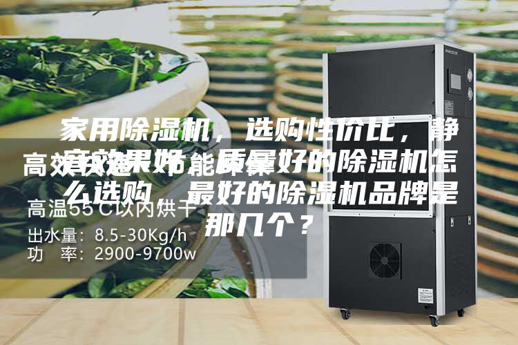 家用除濕機(jī)，選購性價(jià)比，靜音效果好，質(zhì)量好的除濕機(jī)怎么選購，最好的除濕機(jī)品牌是那幾個(gè)？