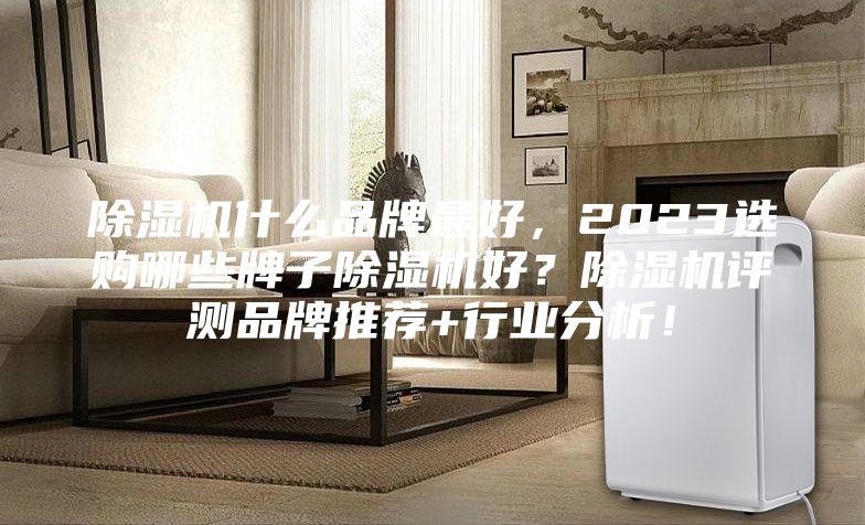 除濕機什么品牌最好,2023選購哪些牌子除濕機好?除濕機評測品牌推薦+行業分析!