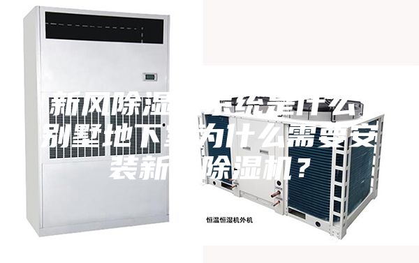 新風除濕機系統是什么,別墅地下室為什么需要安裝新風除濕機?