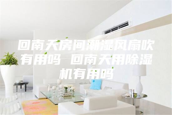 回南天房間潮濕風(fēng)扇吹有用嗎 回南天用除濕機(jī)有用嗎