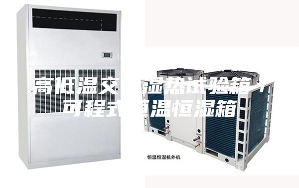 高低溫交變濕熱試驗箱/可程式恒溫恒濕箱