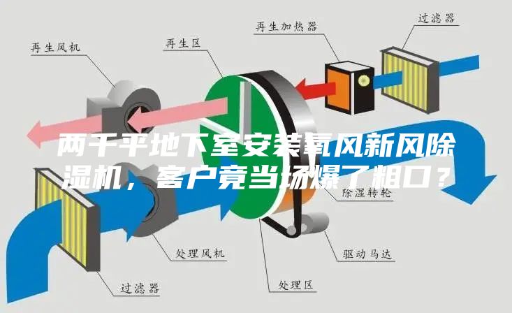 兩千平地下室安裝氧風新風除濕機，客戶竟當場爆了粗口？