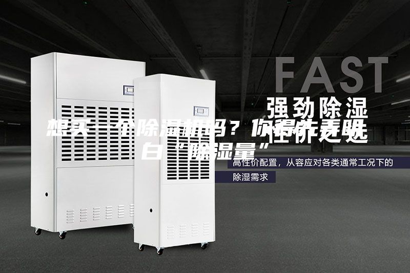 想買一個除濕機(jī)嗎？你得先弄明白“除濕量”