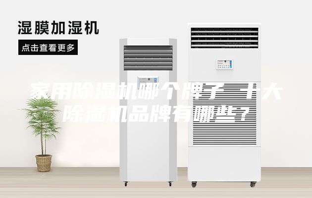 家用除濕機哪個牌子 十大除濕機品牌有哪些？