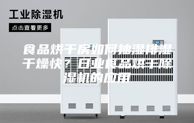 食品烘干房如何抽濕排濕干燥快？日業(yè)食品烘干除濕機的應用