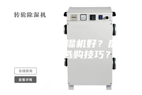 哪個品牌抽濕機好？房間除濕機選購技巧？