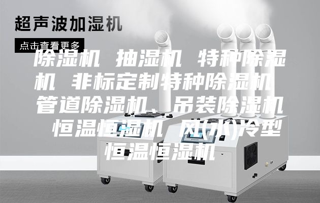 除濕機 抽濕機 特種除濕機 非標定制特種除濕機 管道除濕機、吊裝除濕機 恒溫恒濕機 風(水)冷型恒溫恒濕機