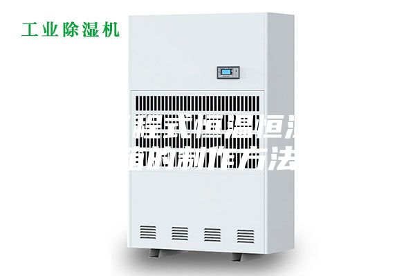 一種可程式恒溫恒濕試驗箱的制作方法