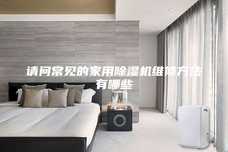 請(qǐng)問(wèn)常見的家用除濕機(jī)維修方法有哪些