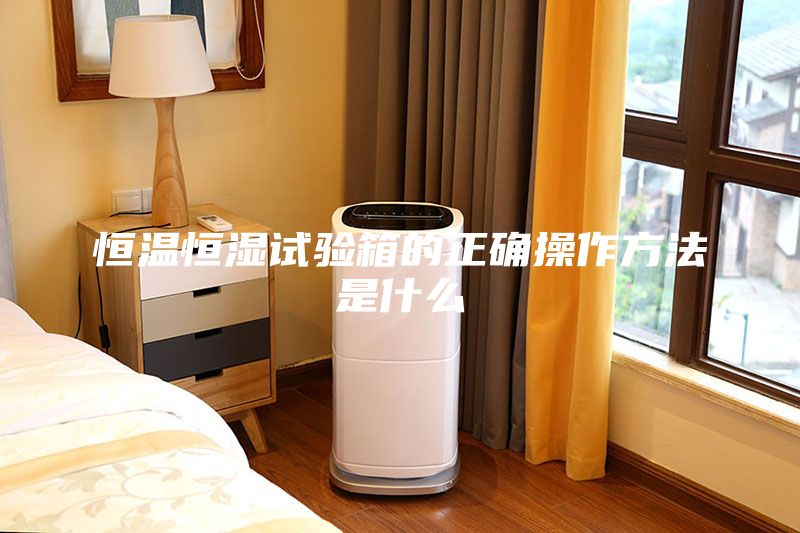 恒溫恒濕試驗箱的正確操作方法是什么