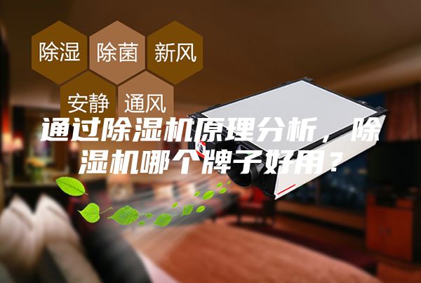 通過除濕機原理分析,除濕機哪個牌子好用?