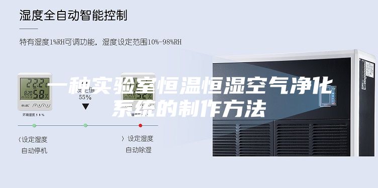 一種實驗室恒溫恒濕空氣凈化系統的制作方法