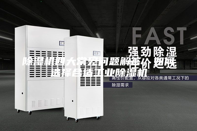 除濕機四大常見問題解答，如何選擇合適工業除濕機
