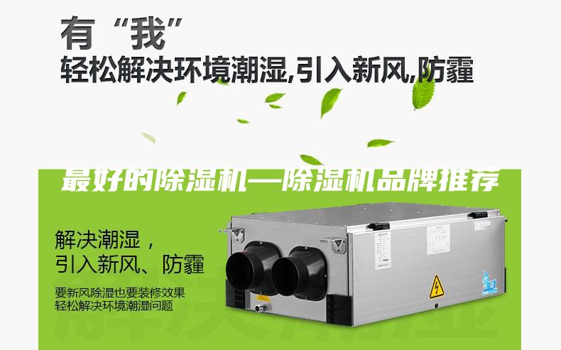 最好的除濕機—除濕機品牌推薦