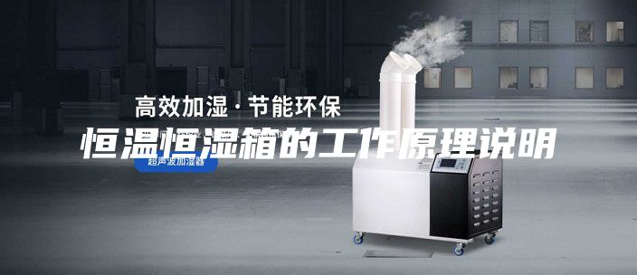 恒溫恒濕箱的工作原理說明