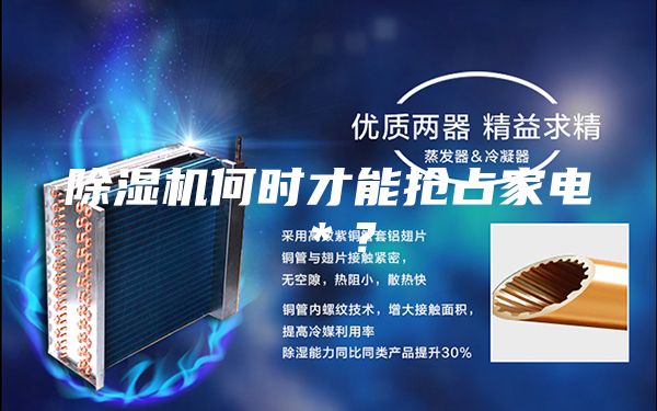 除濕機何時才能搶占家電＊？