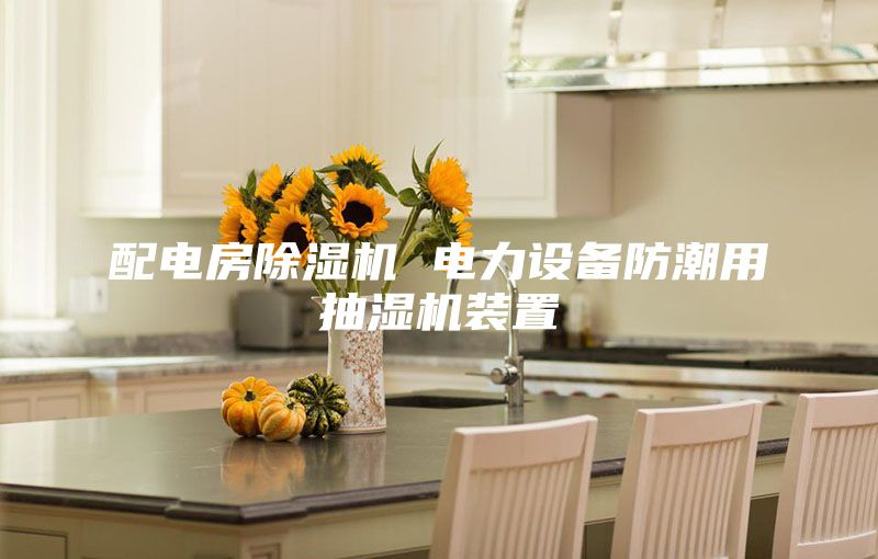 配電房除濕機 電力設備防潮用抽濕機裝置