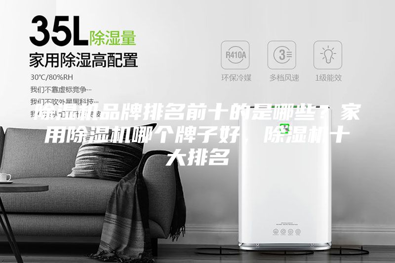除濕機品牌排名前十的是哪些？家用除濕機哪個牌子好，除濕機十大排名