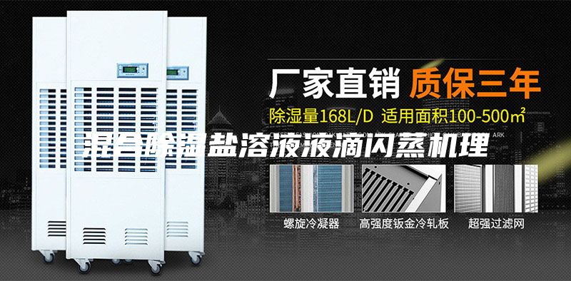 混合除濕鹽溶液液滴閃蒸機理