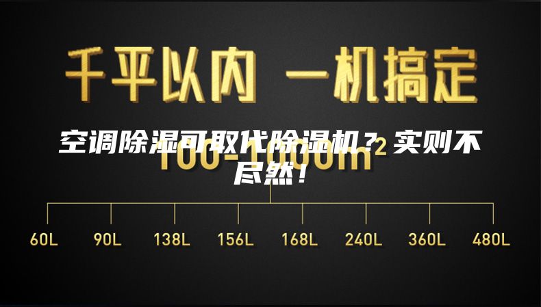 空調除濕可取代除濕機？實則不盡然！
