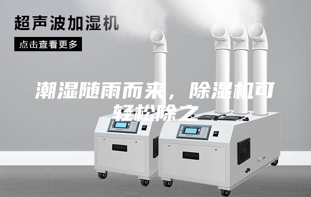 潮濕隨雨而來,除濕機可輕松除之