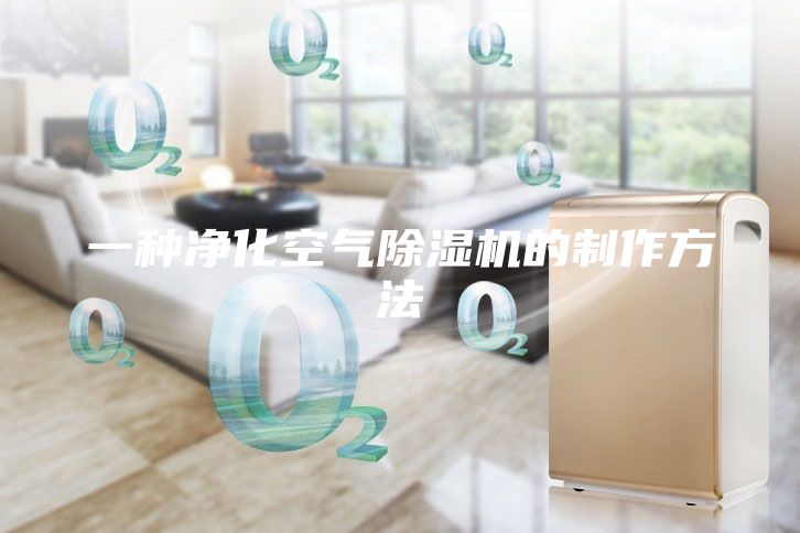 一種凈化空氣除濕機的制作方法
