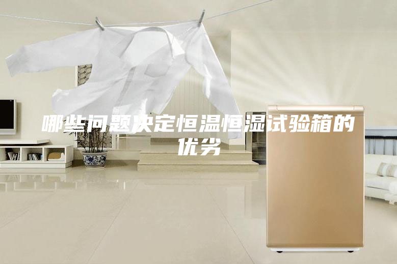 哪些問題決定恒溫恒濕試驗箱的優劣
