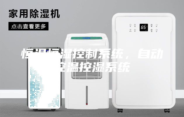 恒溫恒濕控制系統(tǒng)，自動(dòng)控溫控濕系統(tǒng)