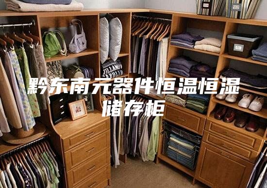 黔東南元器件恒溫恒濕儲(chǔ)存柜