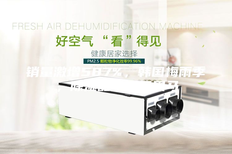銷量激增587%，韓國梅雨季，除濕器成類目黑馬
